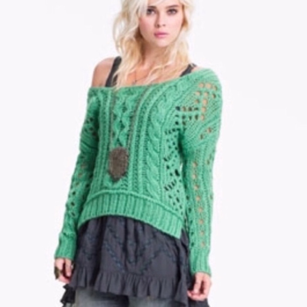 FP Chunky Mint Sweater